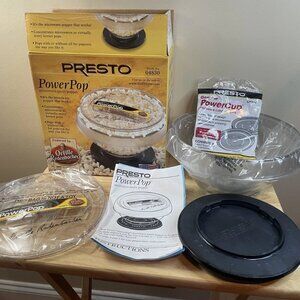 Presto PowerPop Microwave Multi-Popper (Model 04830) – New in Open Box